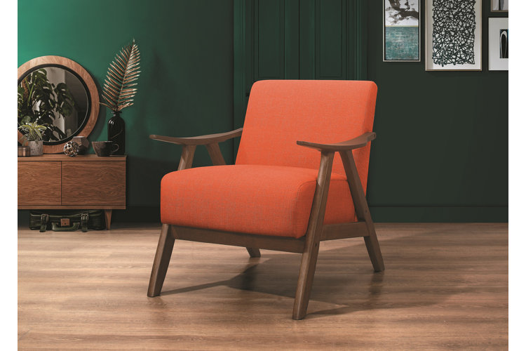 Wayfair orange accent deals chair